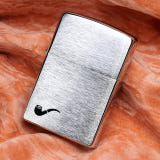 파이프용 지포라이터 Pipe Brushed Chrome 200PL