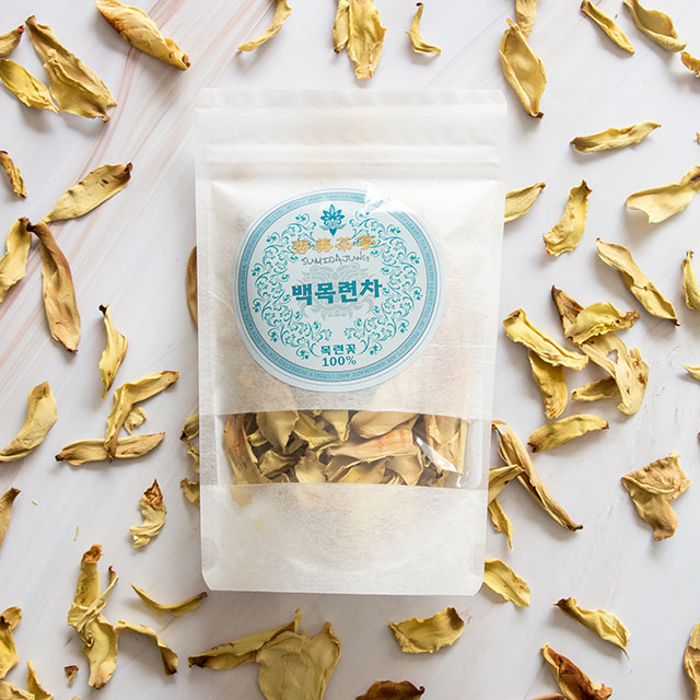 국산 목련차 백목련 꽃 차 10g - 상품 이미지