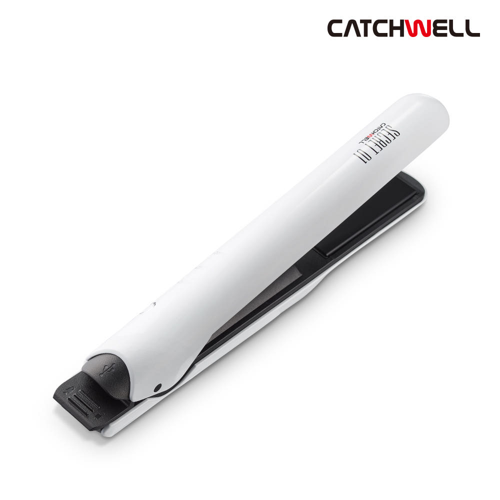 캐치웰 무선 고데기 / 화이트