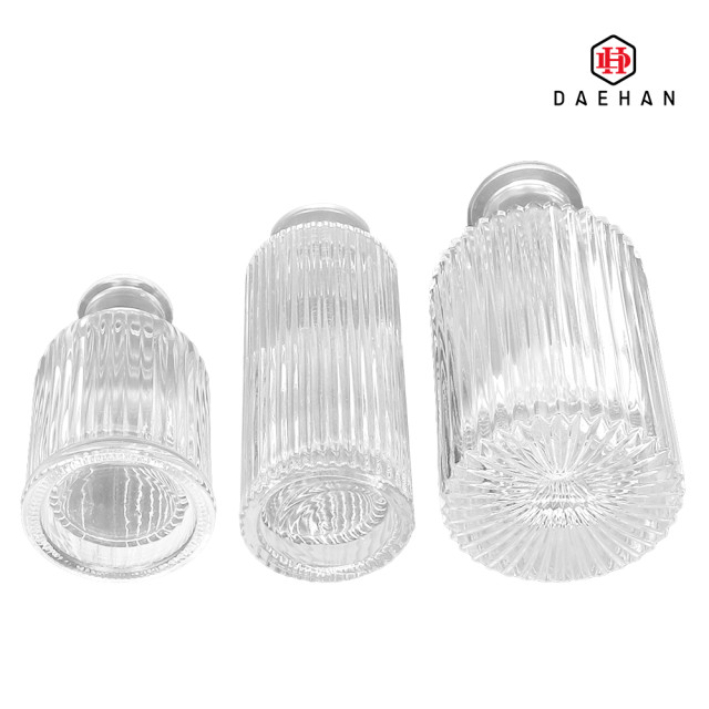 글라스 유리 꽃 화병 미니 디퓨저병 시약병 인테리어오브제 한송이 꽃병 FV-002