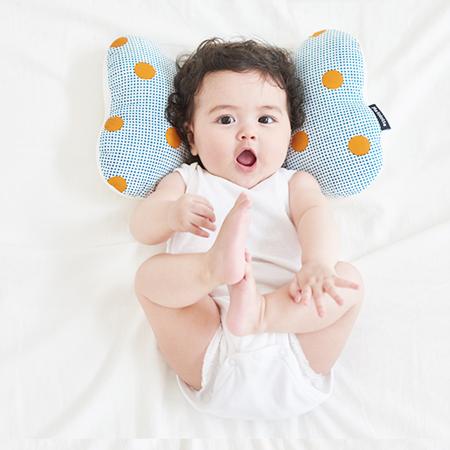 마롤로뜨 아기 목베개 나비 캔디 아기 베개 카시트 신생아 유아 목쿠션 멜란체크블랙