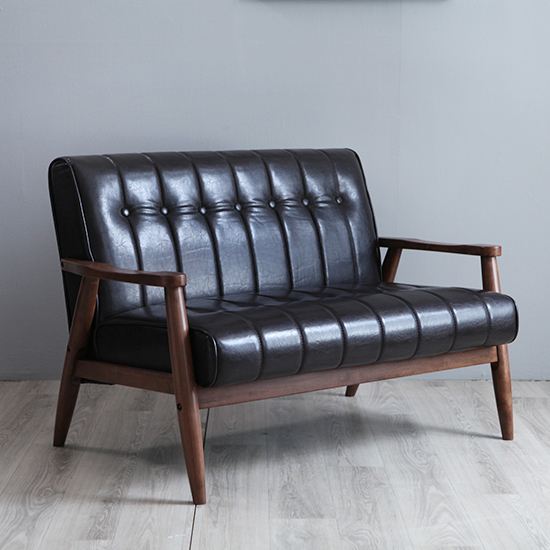 베스트리빙 피렌체 1인 소파 인조가죽 원목 암체어 카페 인테리어 의자