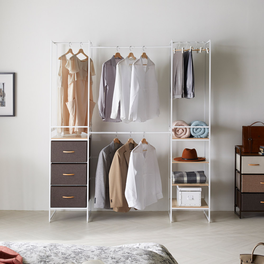 [함께 사면 무료]포미즈 시스템행거 오픈수납장 - 상세 이미지 2