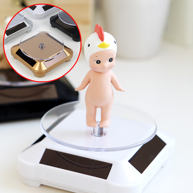 태양광 디스플레이 회전진열대 피규어 미니 회전판 이미지 2