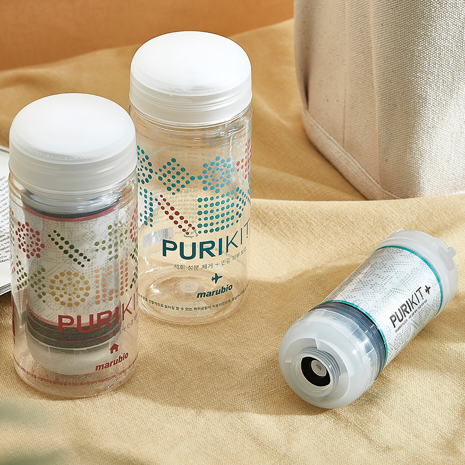 PURIKIT 퓨리킷 수돗물 지하수 샤워필터 석회 중금속 등 유해이온 녹물제거 복수구매 - 상세 이미지 4