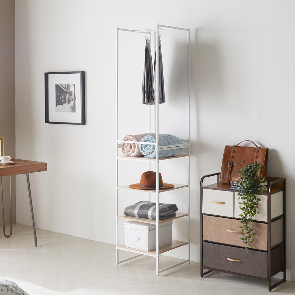 [함께 사면 무료]포미즈 시스템행거 오픈수납장 - 상세 이미지 3