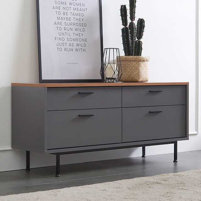 루카스 2단 거실장 티비다이 1200