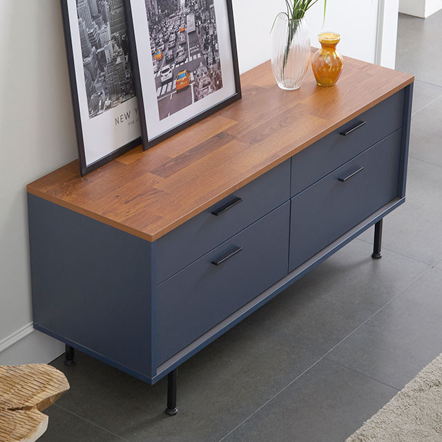 루카스 2단 거실장 티비다이 1200