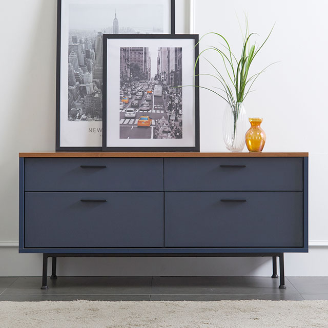 루카스 2단 거실장 티비다이 1200