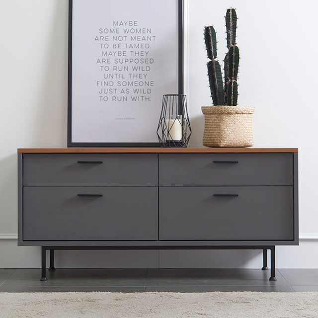 루카스 2단 거실장 티비다이 1200