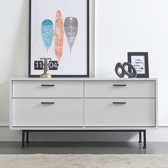 루카스 2단 거실장 티비다이 1200