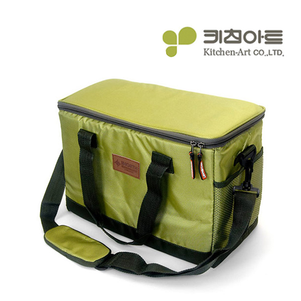 키친아트 쿨러백 보냉백 접이식 캠핑 도시락 보냉가방 5L - 상세 이미지 2