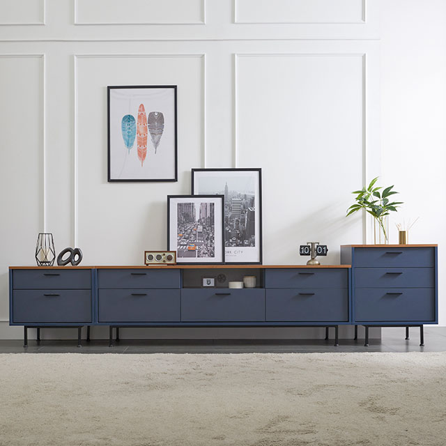 루카스 2단 거실장 티비다이 세트 3000