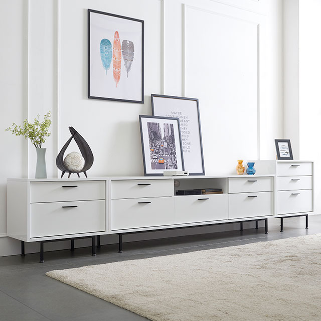 루카스 2단 거실장 티비다이 세트 3000