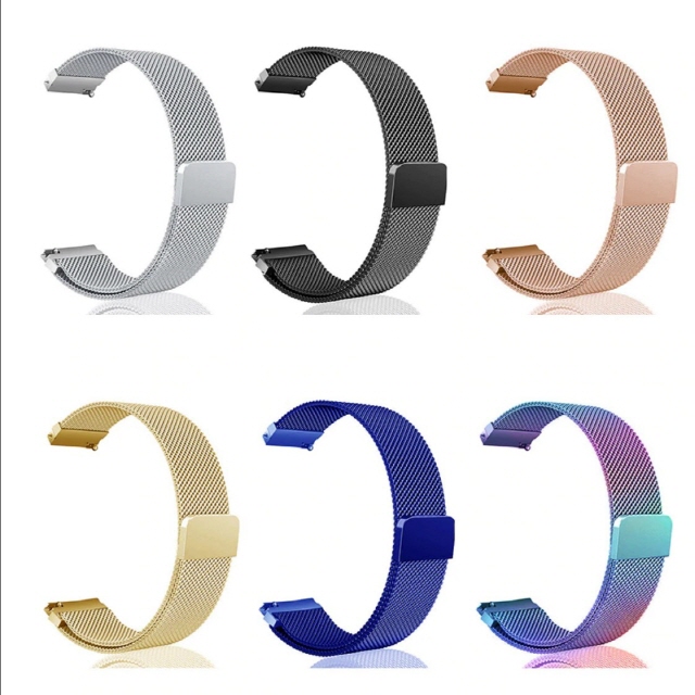 갤럭시 워치 액티브 1 2 기어 S2클래식 S3 스포츠 42mm 46mm 호환 메쉬 밴드 스트랩 시계줄 - 상세 이미지 4