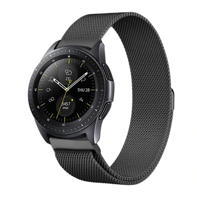 갤럭시 워치 액티브 1 2 기어 S2클래식 S3 스포츠 42mm 46mm 호환 메쉬 밴드 스트랩 시계줄 이미지 6