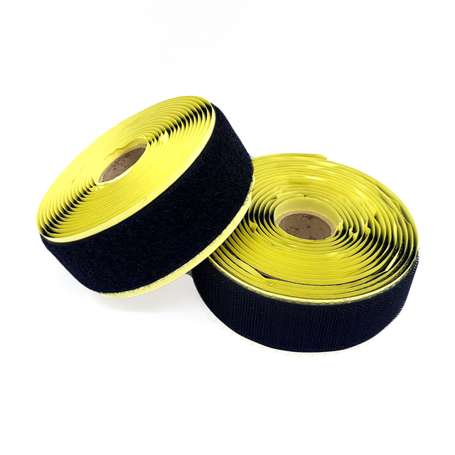 폭 3cm 국산 접착벨크로 양면테이프 검정색 보들이 보슬이 1미터 제품 이미지