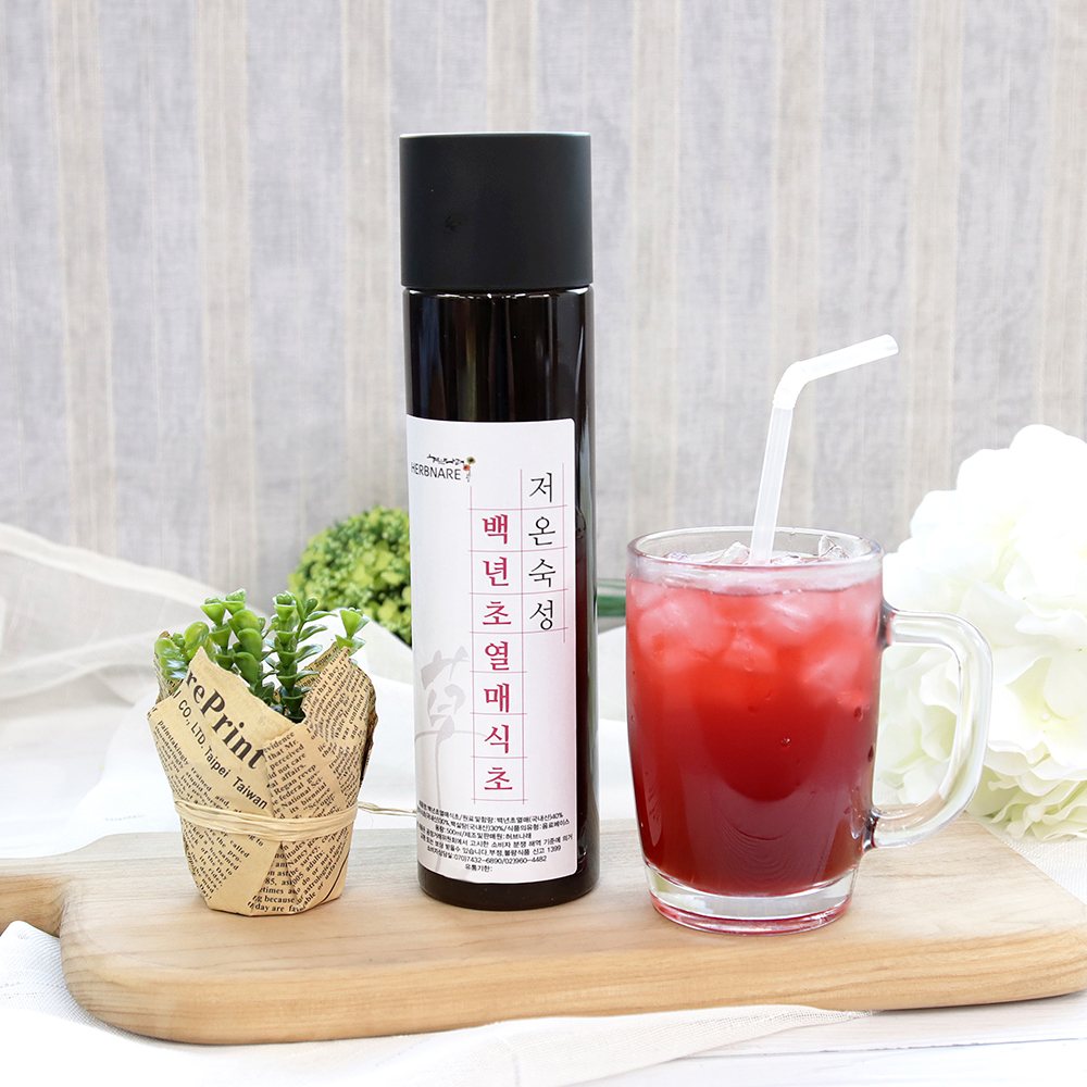 허브나래 백년초열매 식초 백년초 500ml 백년초식초 - 상세 이미지 5