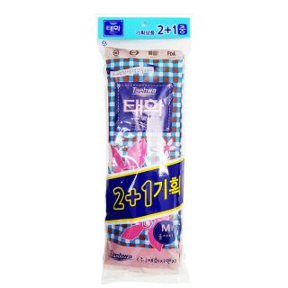 태화 고무장갑 M, 3px1개 : 준건