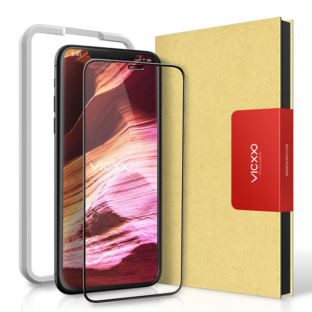 빅쏘 아이폰11 프로 맥스 풀커버 강화유리 가이드툴 제공