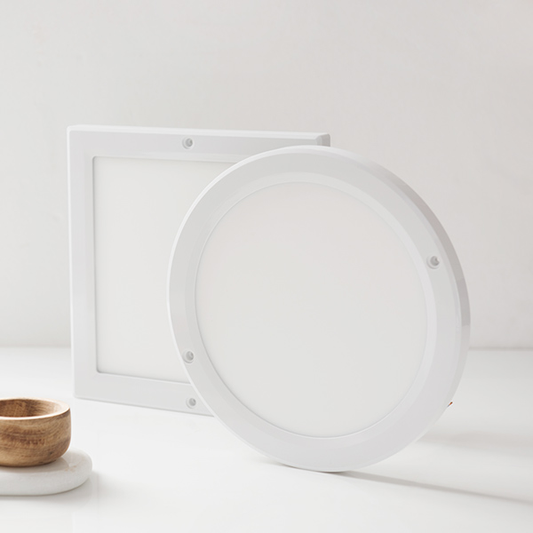 LED 25cm 슬림엣지 원형/사각 직부등/센서등 20W - 상품 이미지