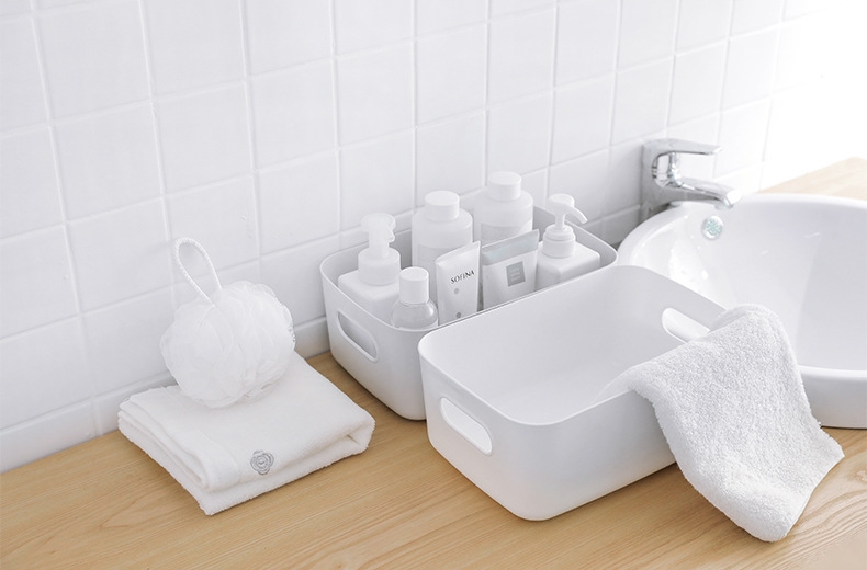 다용도 욕실 주방 소품 수납 정리 바구니 바스켓