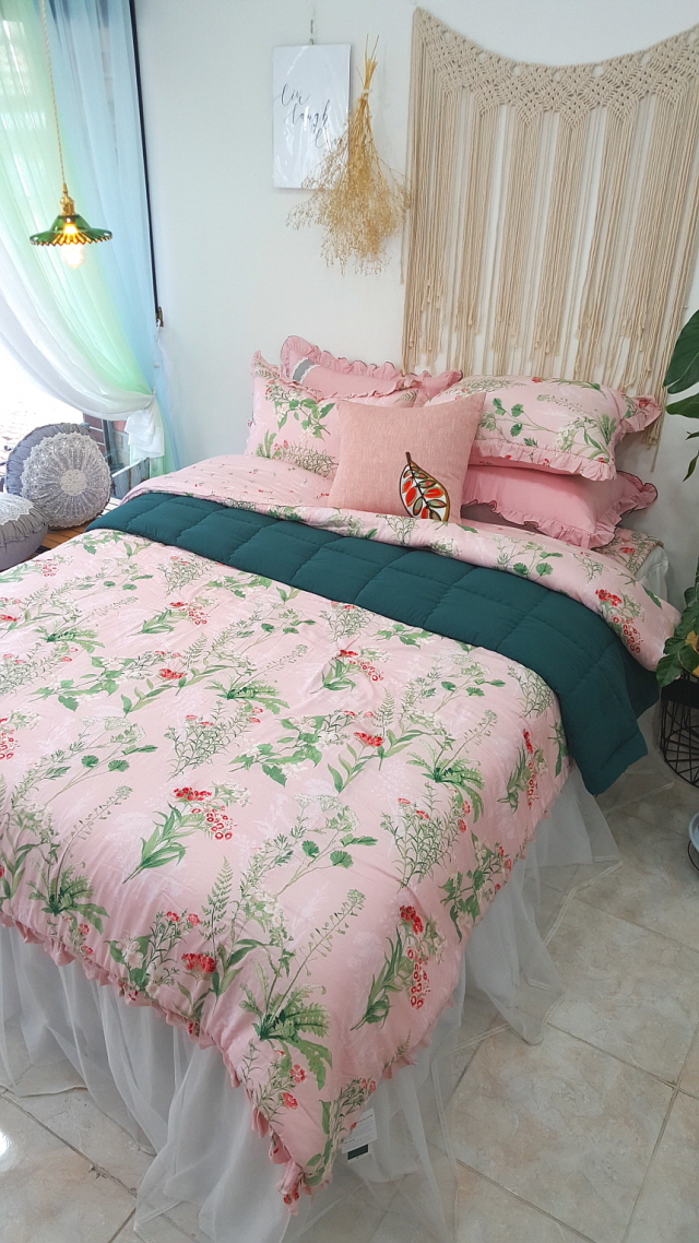 플라워 혼수이불 신혼이불 신혼부부 라지킹침구세트 침구류