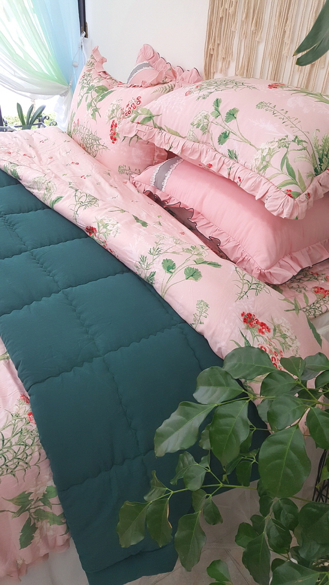 플라워 혼수이불 신혼이불 신혼부부 라지킹침구세트 침구류