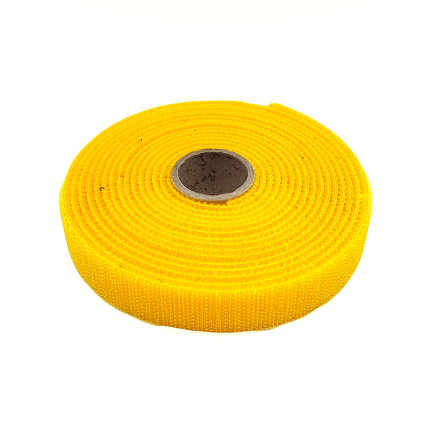 폭 1cm - 10cm 양면일체형 찍찍이타이 일반형 검정색 10미터 x 1롤 - 상세 이미지 4