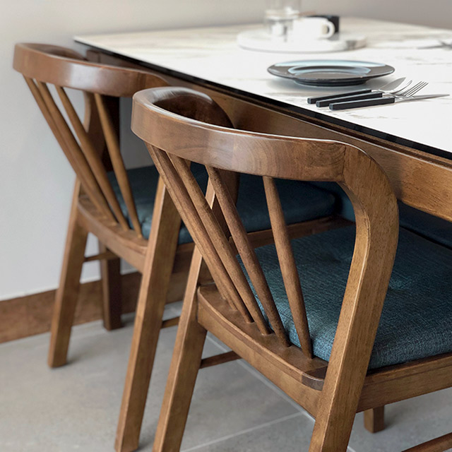 하프 4인용 원목 포세린 세라믹 식탁세트 식탁+의자2+벤치1, 1400mm, 마블화이트