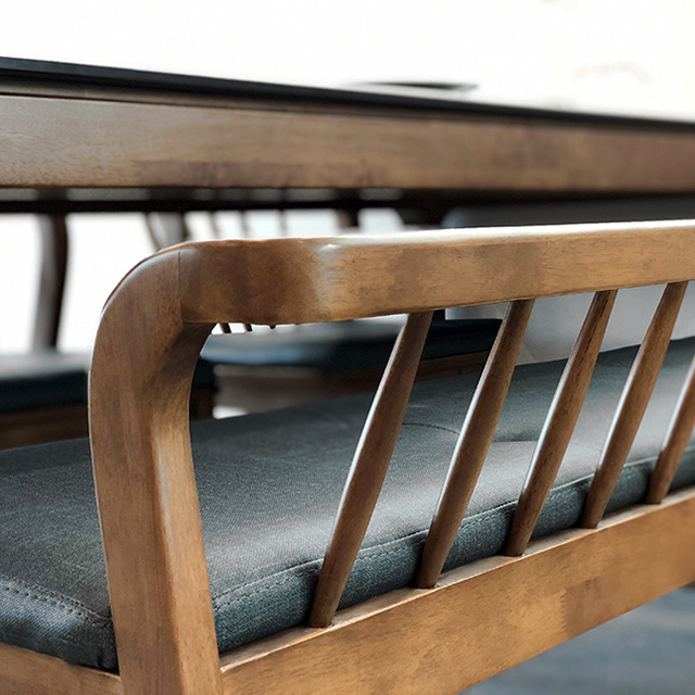 하프 4인용 원목 포세린 세라믹 식탁세트 식탁+의자2+벤치1, 1400mm, 마블화이트