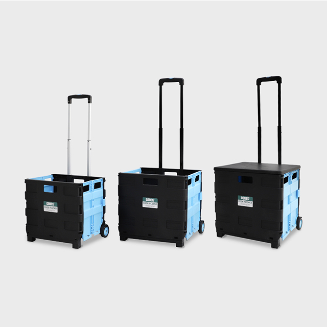 코드리빙 폴딩카트 접이식 장바구니 캠핑 쇼핑카트 FC25KB