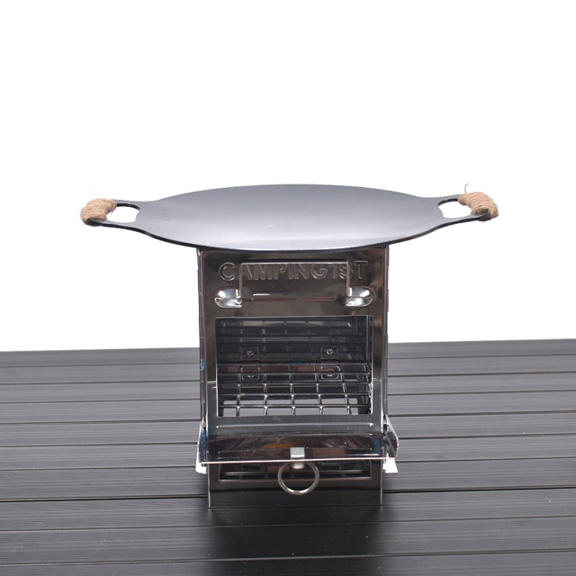 국산 미니 그리들 원형 철판 캠핑 그리들 소형 경량 구이팬 캠핑용 야외 그릴 미니 솥