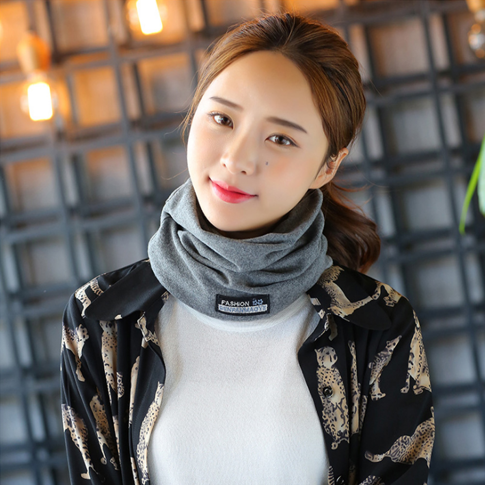 투톤바텀라인 넥워머겸용 컬러기모비니 - 상세 이미지 3