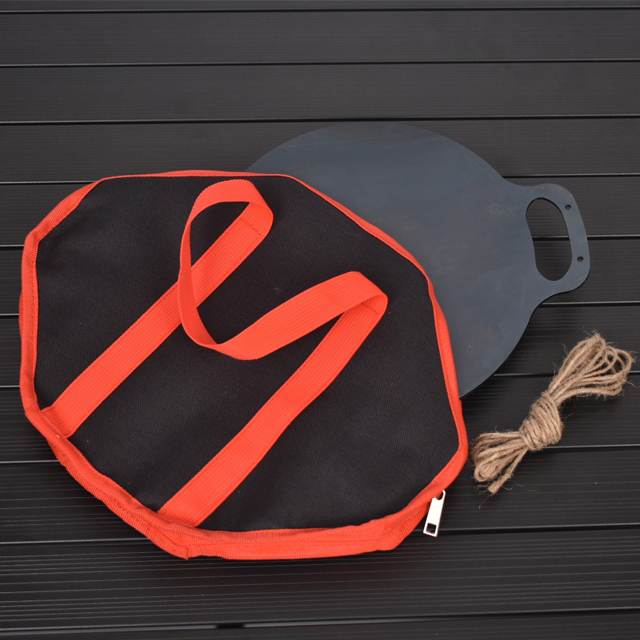 국산 미니 그리들 원형 철판 캠핑 그리들 소형 경량 구이팬 캠핑용 야외 그릴 미니 솥