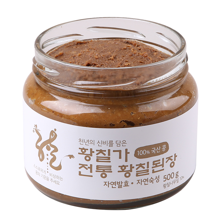 황칠가 전통황칠된장 맛있는 집된장 재래식 500g - 상세 이미지 2