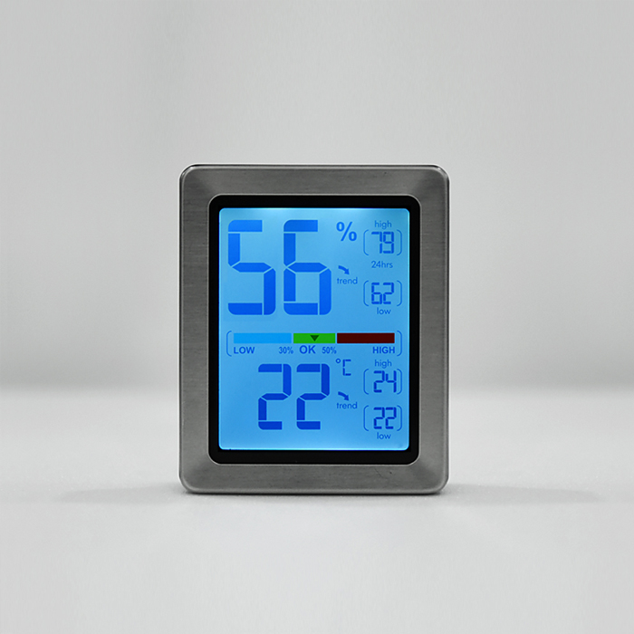 노바리빙 프리미엄 디지털 온습도계 ML0758 스위스 센서 벽걸이 신생아 온도계 온도습도계