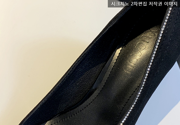 포엘비 7cm 큐빅 스웨이드 펌프스 구두 2color 상세 이미지 32