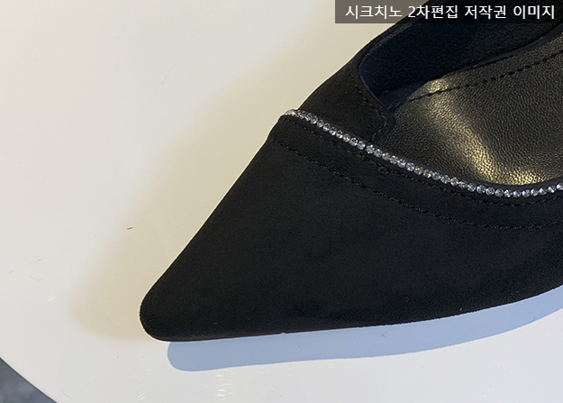 포엘비 7cm 큐빅 스웨이드 펌프스 구두 2color 상세 이미지 31
