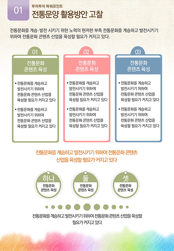 263 세로형 전통 스타일 PPT 배경 파워포인트 제안서, 입찰 사업계획서 - 상세 이미지 3