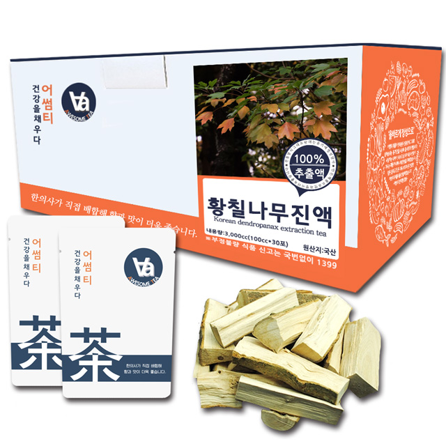 제주 황칠나무 즙 진액 100ml x 30포 - 메인 이미지