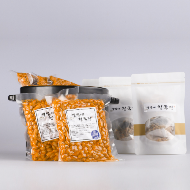 착한 청국장 냄새안나는 찌개 밀키트 ( 국산 쌀밥에 청국장 5팩+육수 5개)