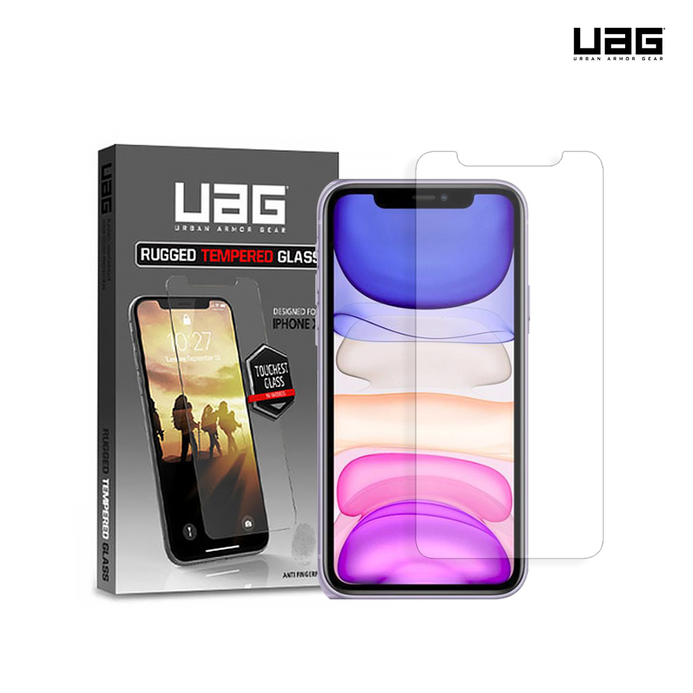 UAG 아이폰11/XR 호환 강화유리 - 상품 이미지