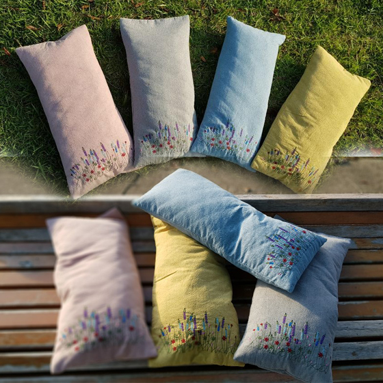 편백나무 큐브칩 베개 추석선물 명절선물 부케꽃 신현공예