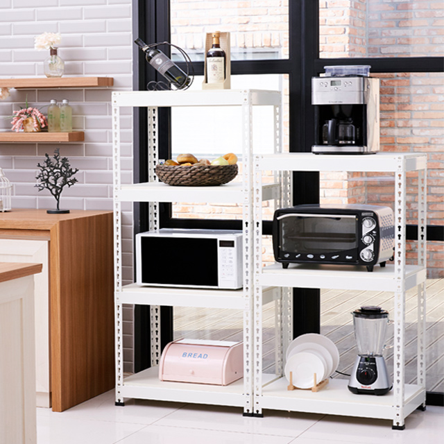 베란다 창고 선반 수납 철제 철 조립식 앵글 규격 다용도실 600300900 2단