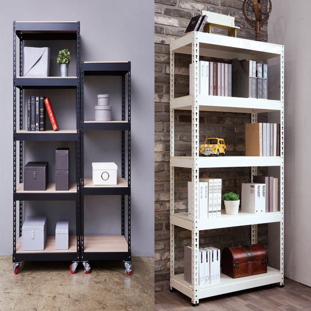 베란다 창고 선반 수납 철제 철 조립식 앵글 규격 다용도실 600300900 2단