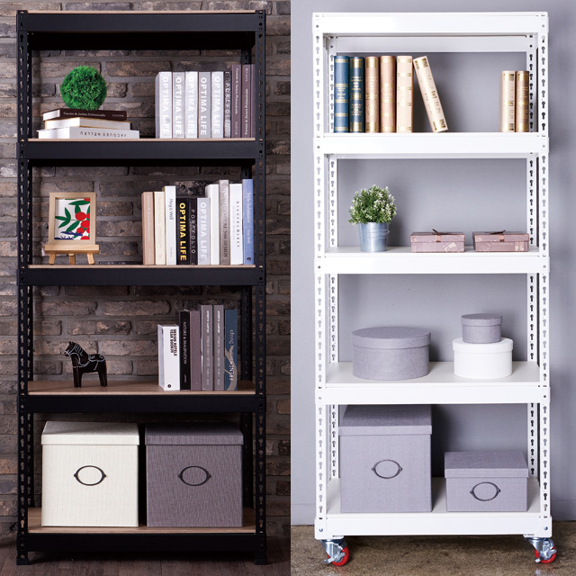 세탁기 선반 드럼 건조기 통돌이 김치냉장고 철제 조립식 앵글 500x300x1500 2단