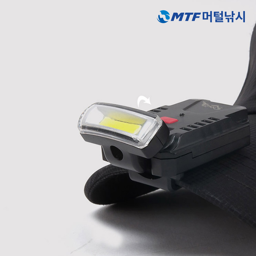타이탄코리아 충전식 캡라이트 ZC5-160루멘 헤드랜턴 - 상세 이미지 3