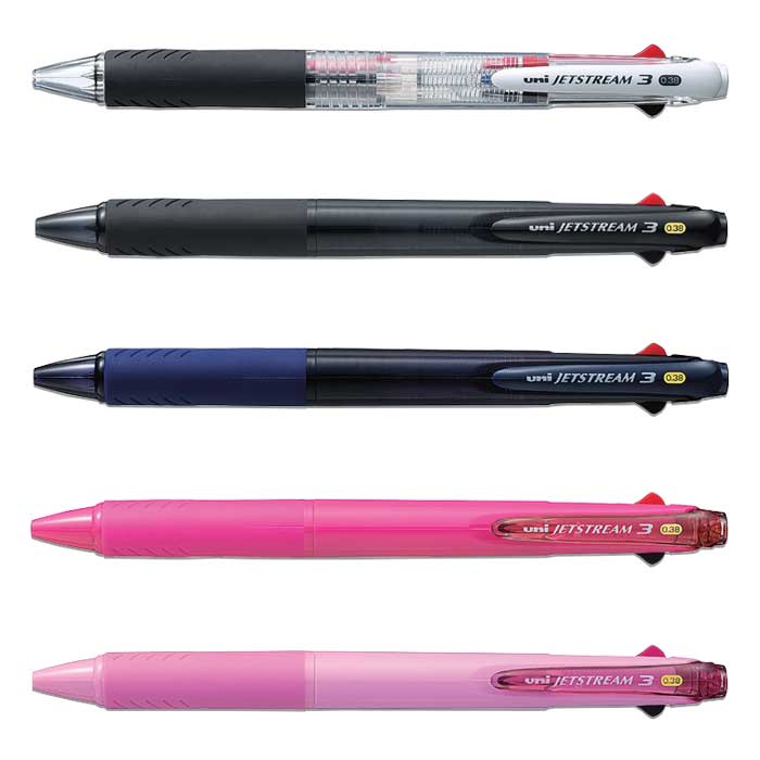 uni 제트스트림 3색볼펜 멀티펜 0.38mm SXE3-400-38 : 드림팩토리 강동