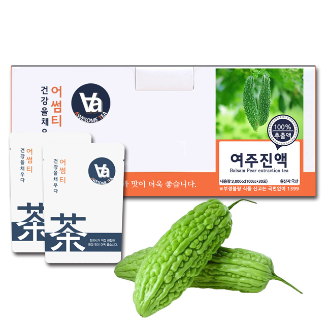 국산 건조 여주 즙 진액 100ml x 30포 - 상세 이미지 3